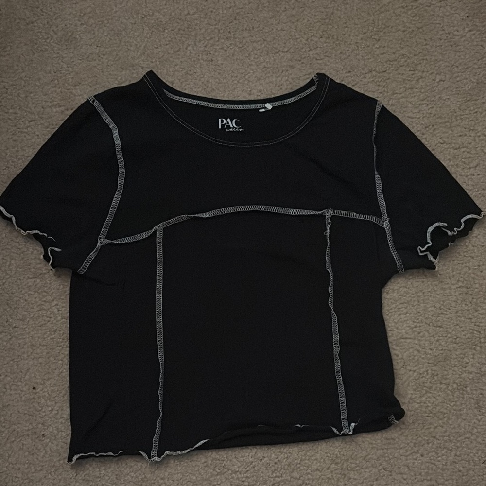 Black Short Sleeve Women's Tee